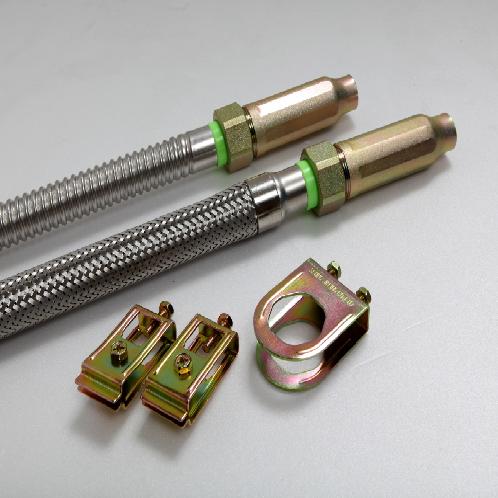 Flexible Sprinkler Hose With Fittings – Nut Type (Braid / Unbraid)